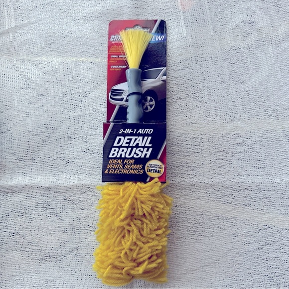 Elite Auto Care 2 in 1 Auto Detail Brush - Picture 1 of 6